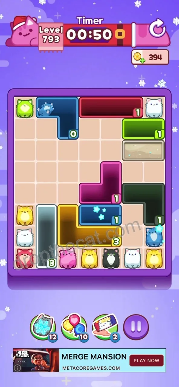 Drop The Cat Level 793 step 3