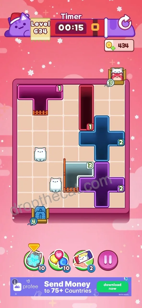 Drop The Cat Level 634 step 3