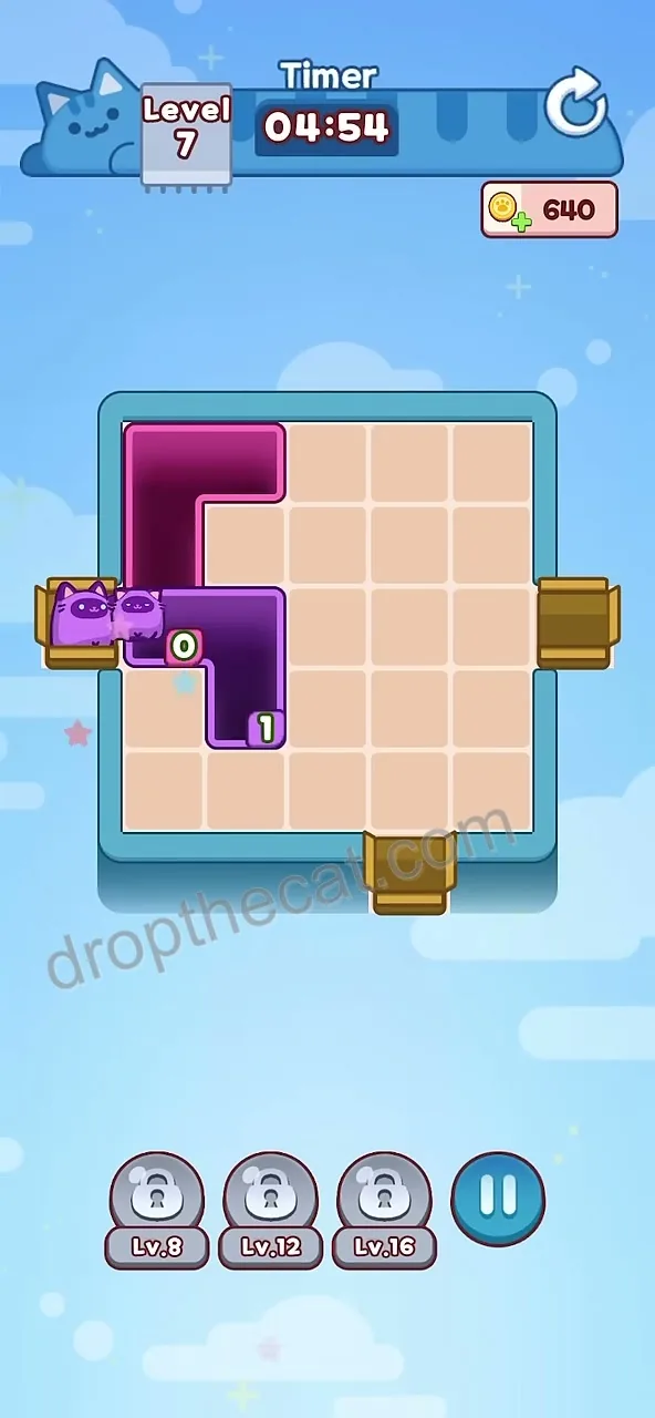 Drop The Cat Level 7 step 3