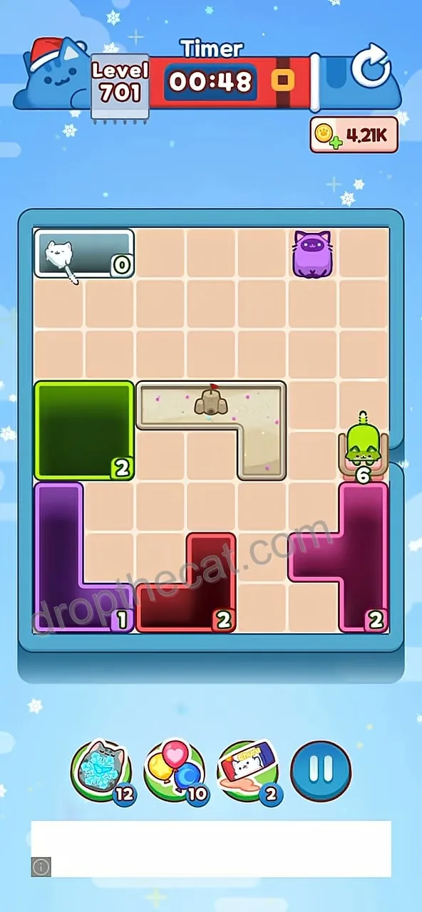 Drop The Cat Level 701 step 3