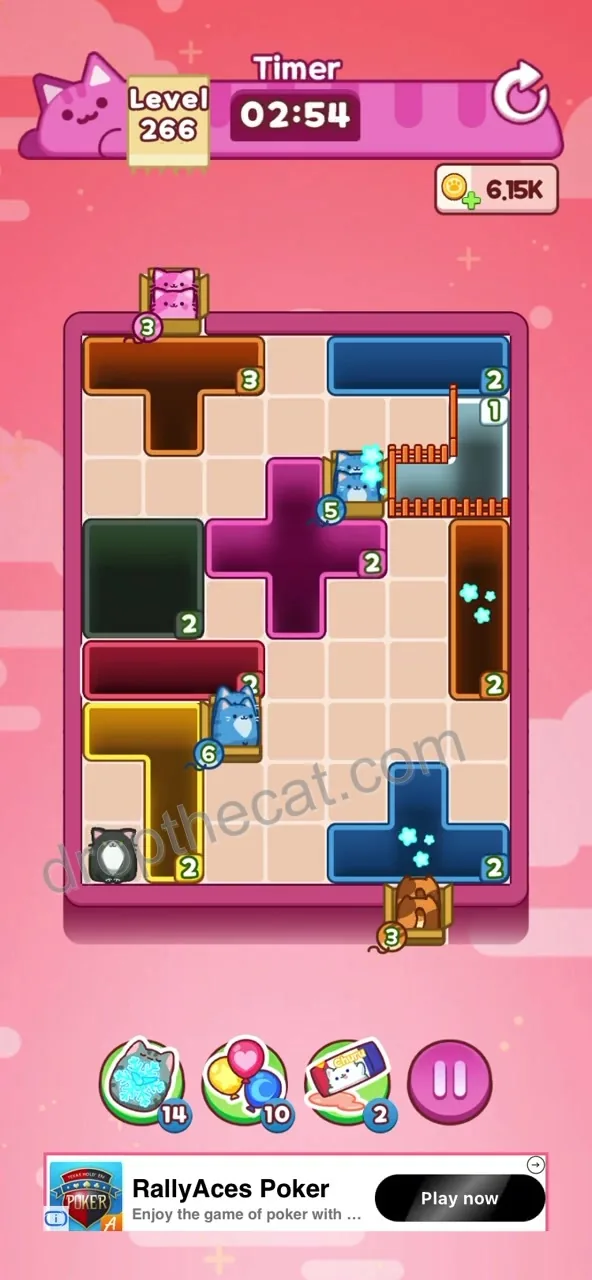 Drop The Cat Level 266 step 2