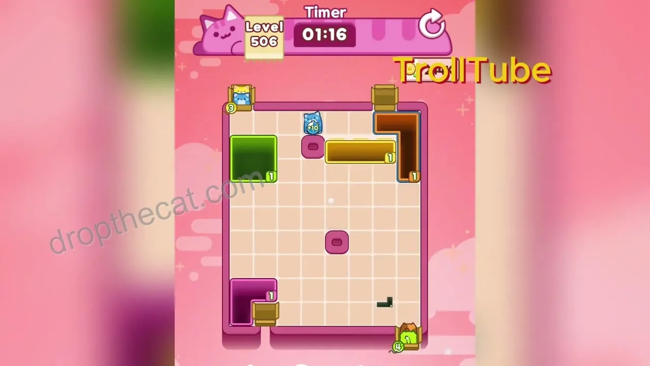 Drop The Cat Level 506 step 3
