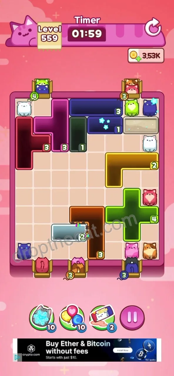 Drop The Cat Level 559 step 3