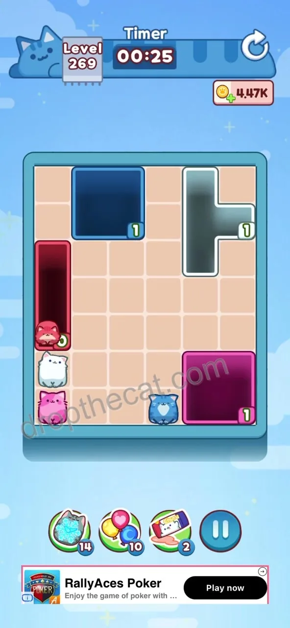Drop The Cat Level 269 step 3