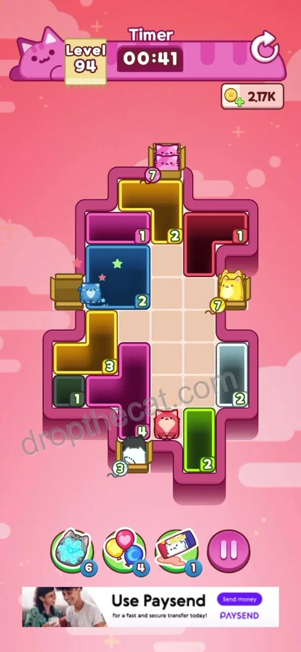 Drop The Cat Level 94 step 3