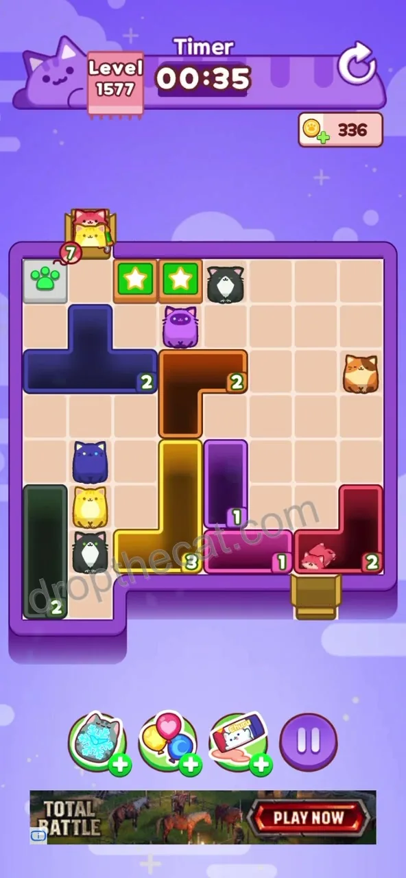 Drop The Cat Level 1577 step 3