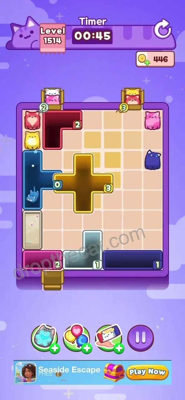 Drop The Cat Level 1514 step 4