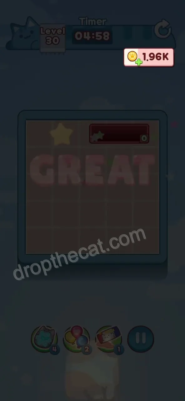 Drop The Cat Level 30 step 3