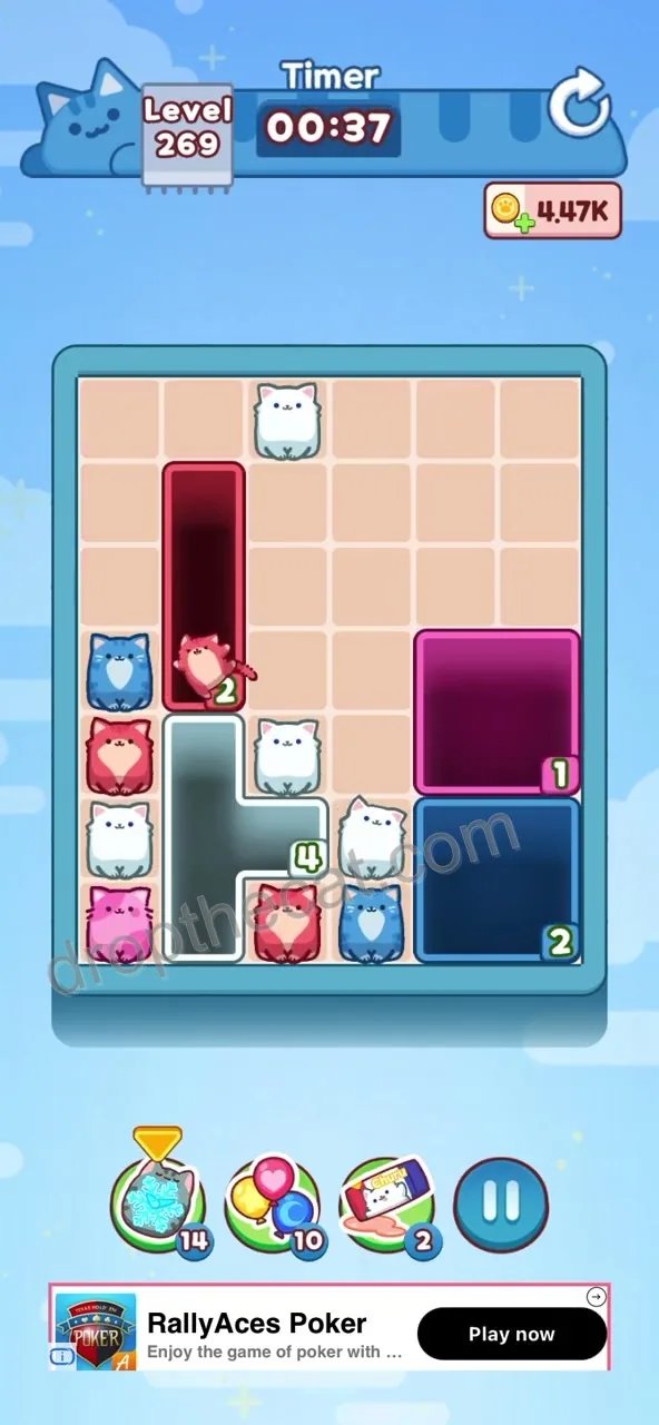 Drop The Cat Level 269 step 2