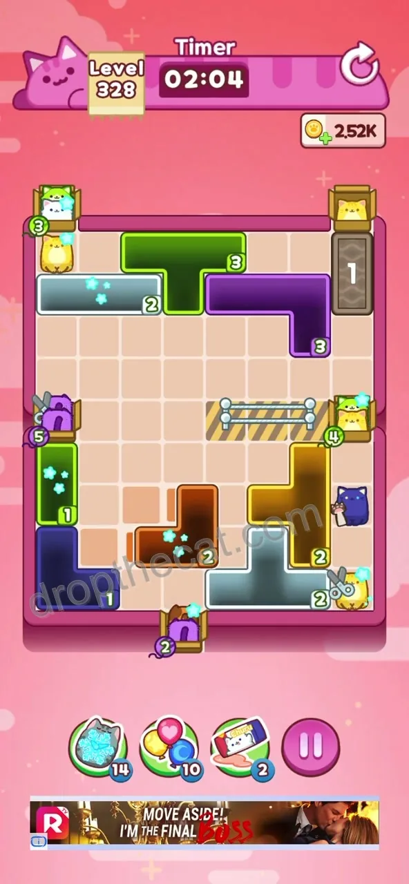 Drop The Cat Level 328 step 3