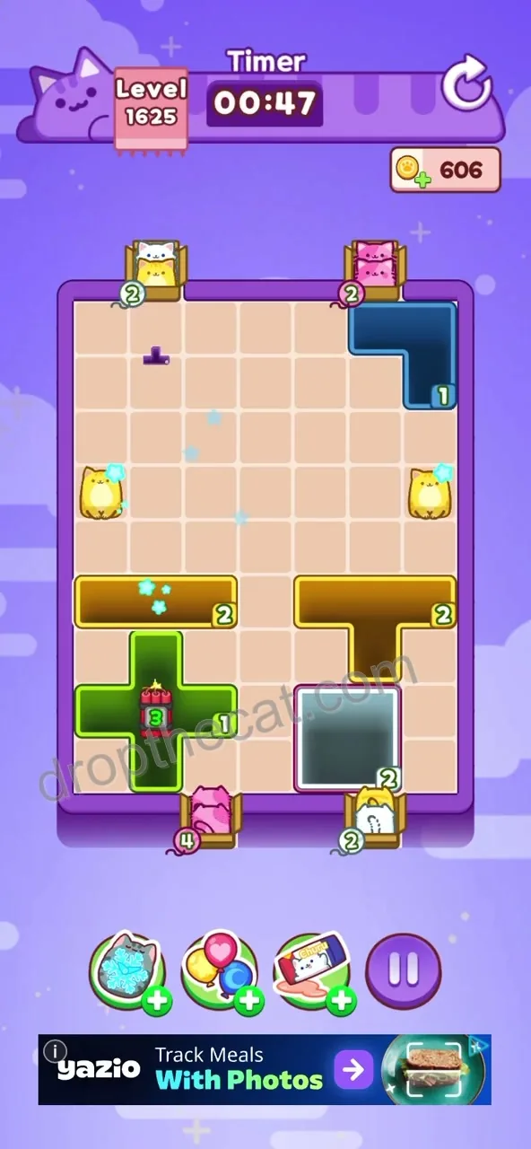 Drop The Cat Level 1625 step 3
