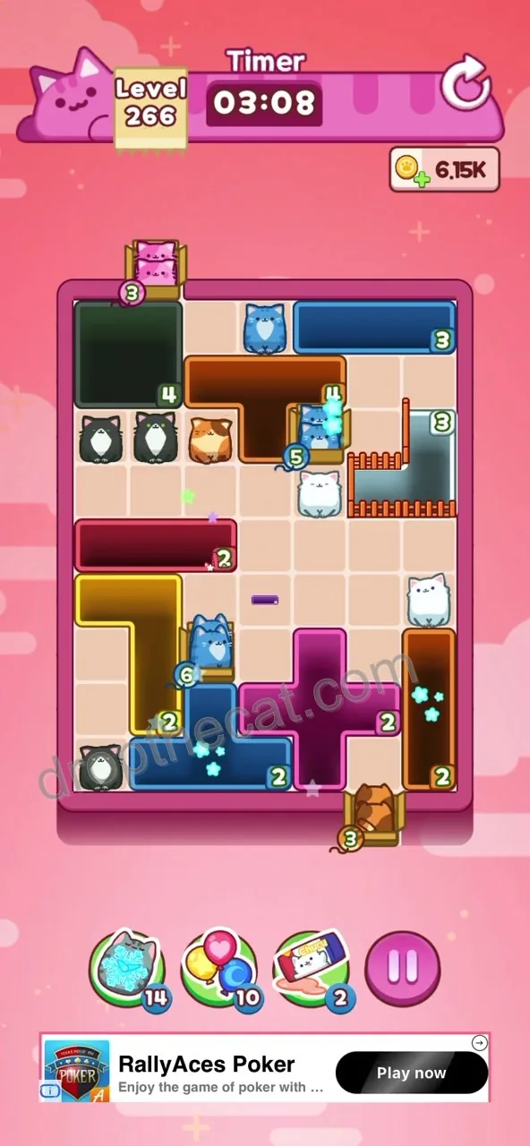 Drop The Cat Level 266 step 1