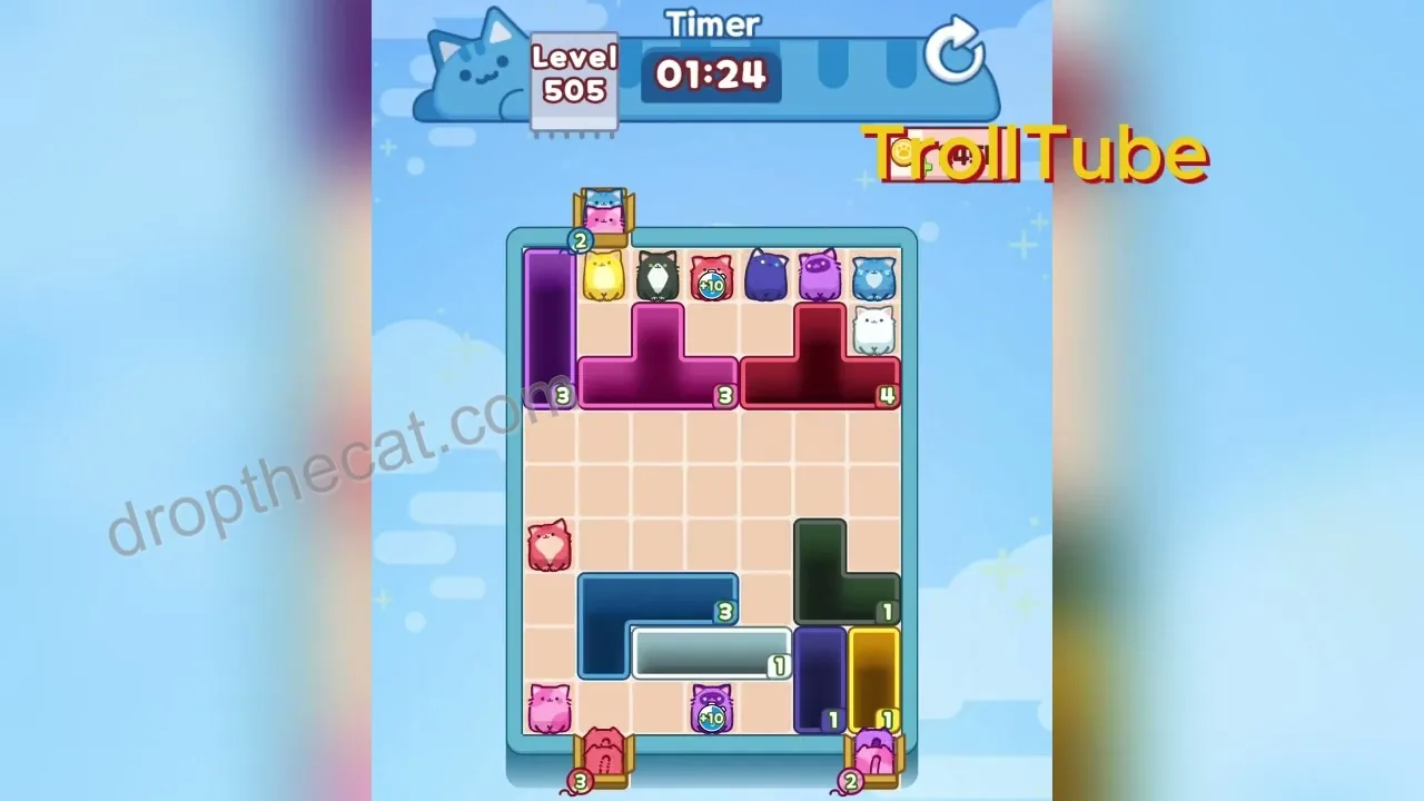 Drop The Cat Level 505 step 3