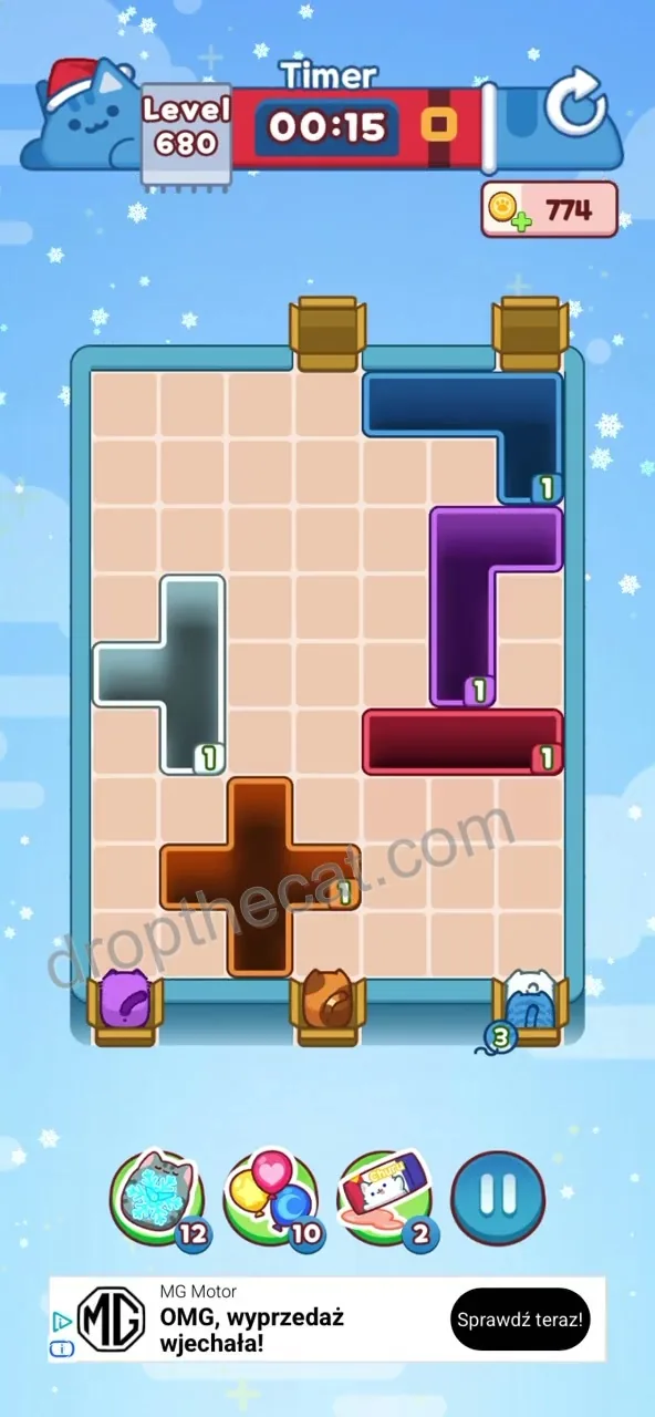 Drop The Cat Level 680 step 3