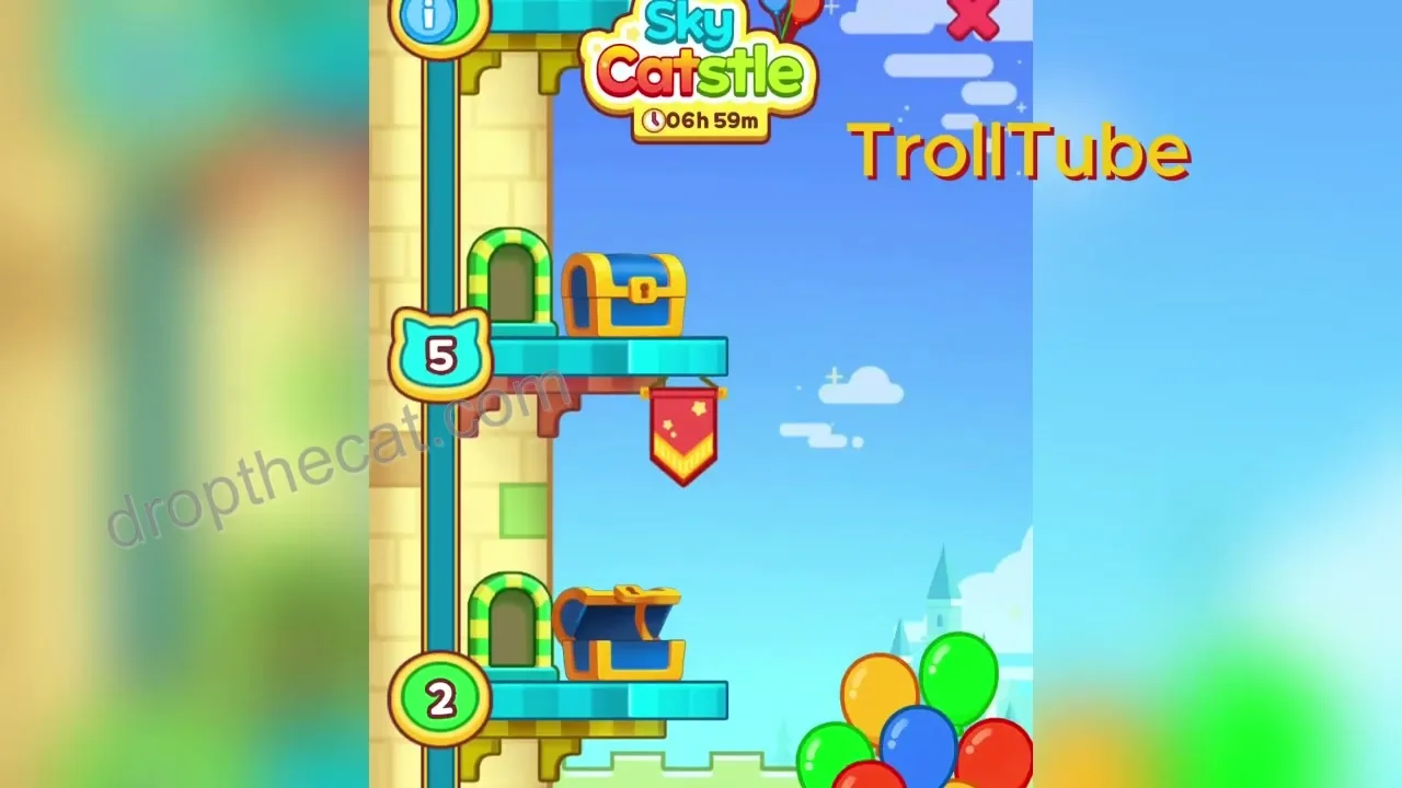 Drop The Cat Level 493 step 3