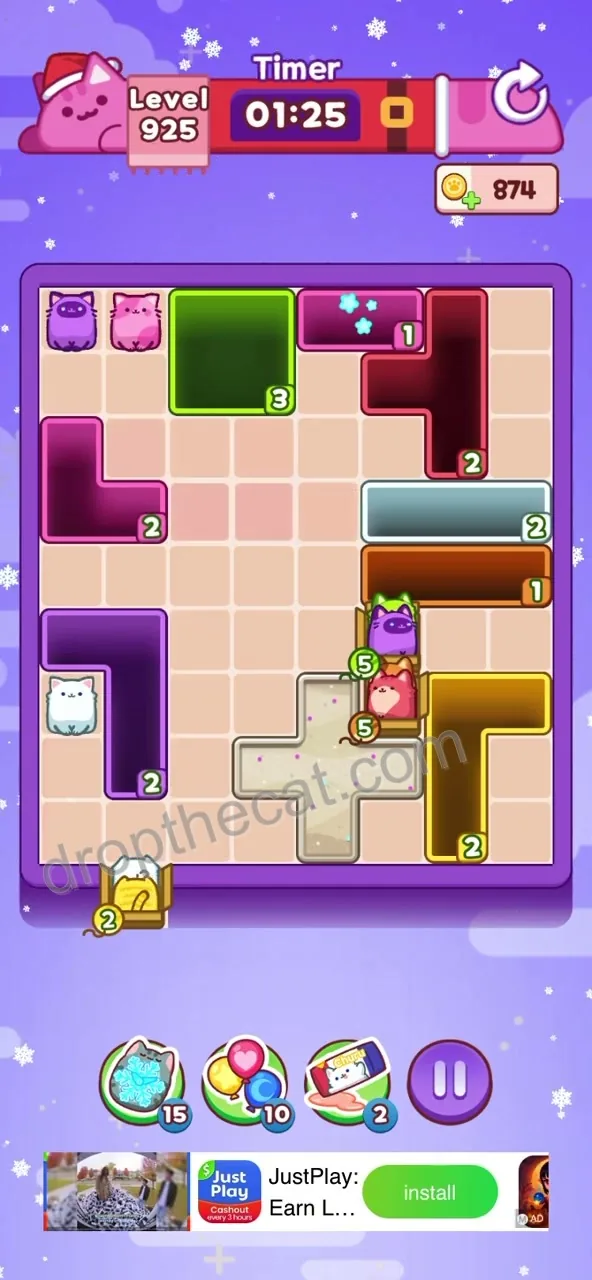Drop The Cat Level 925 step 3
