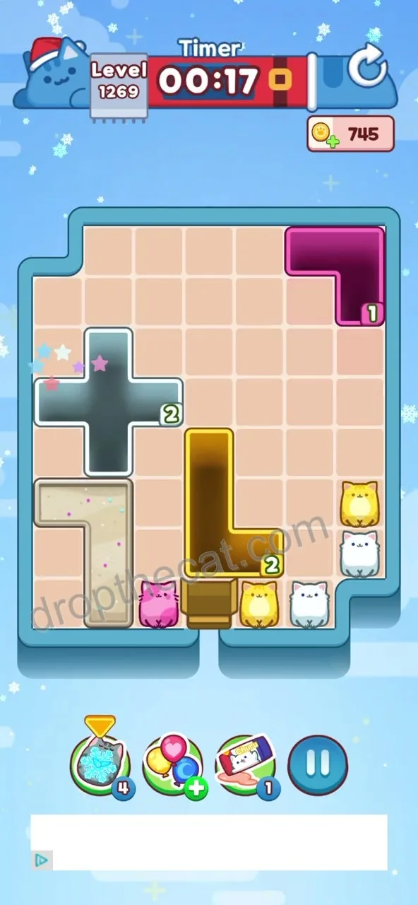 Drop The Cat Level 1269 step 4