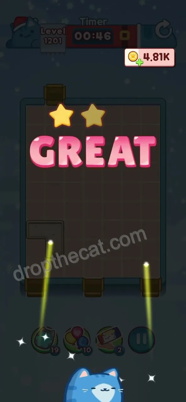 Drop The Cat Level 1201 step 4