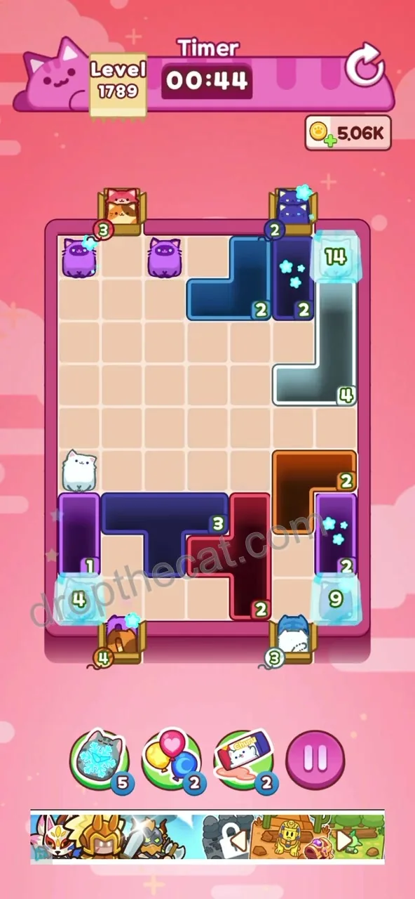 Drop The Cat Level 1789 step 3