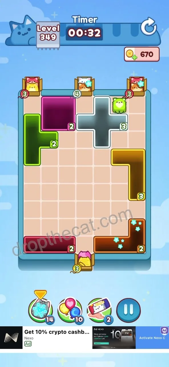 Drop The Cat Level 349 step 3