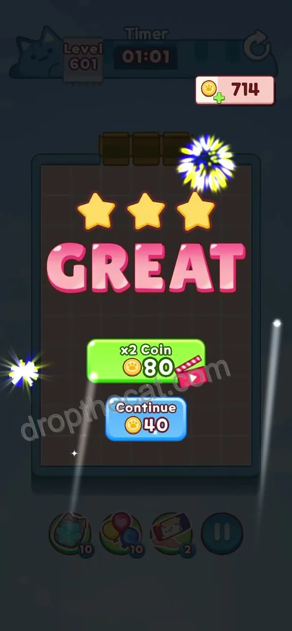 Drop The Cat Level 601 step 3