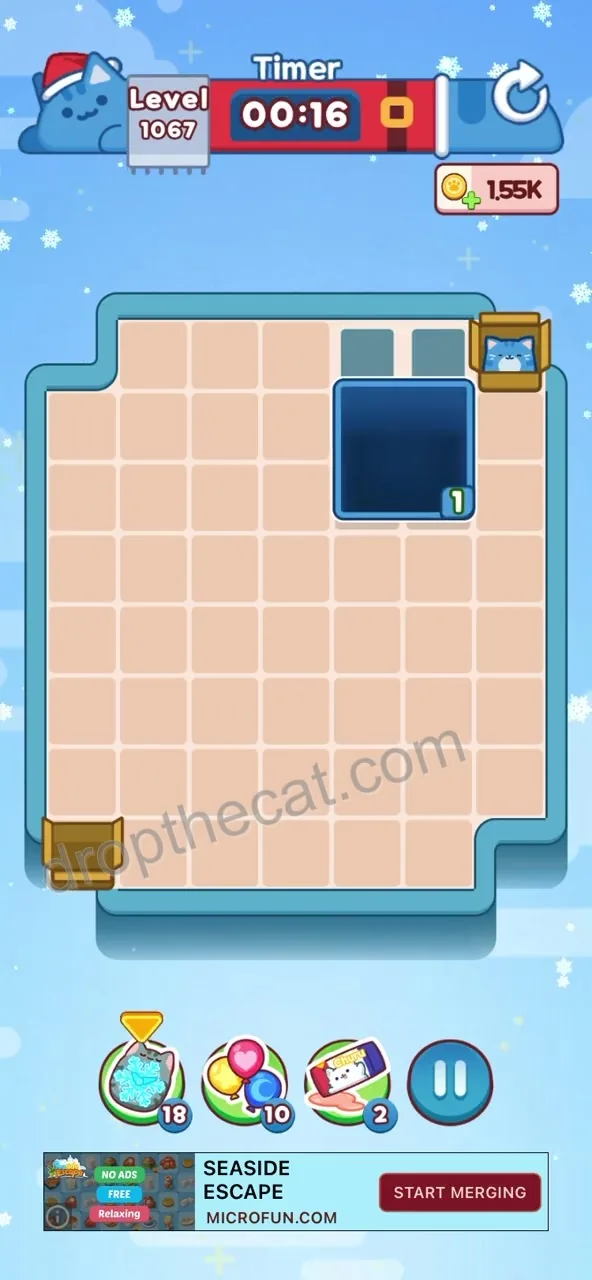 Drop The Cat Level 1067 step 3