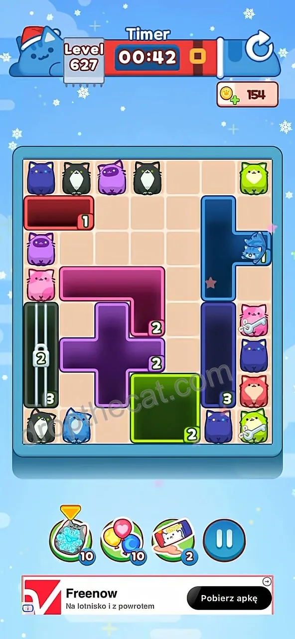 Drop The Cat Level 627 step 3