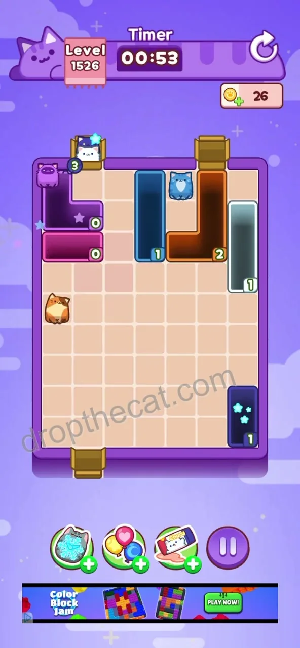 Drop The Cat Level 1526 step 3
