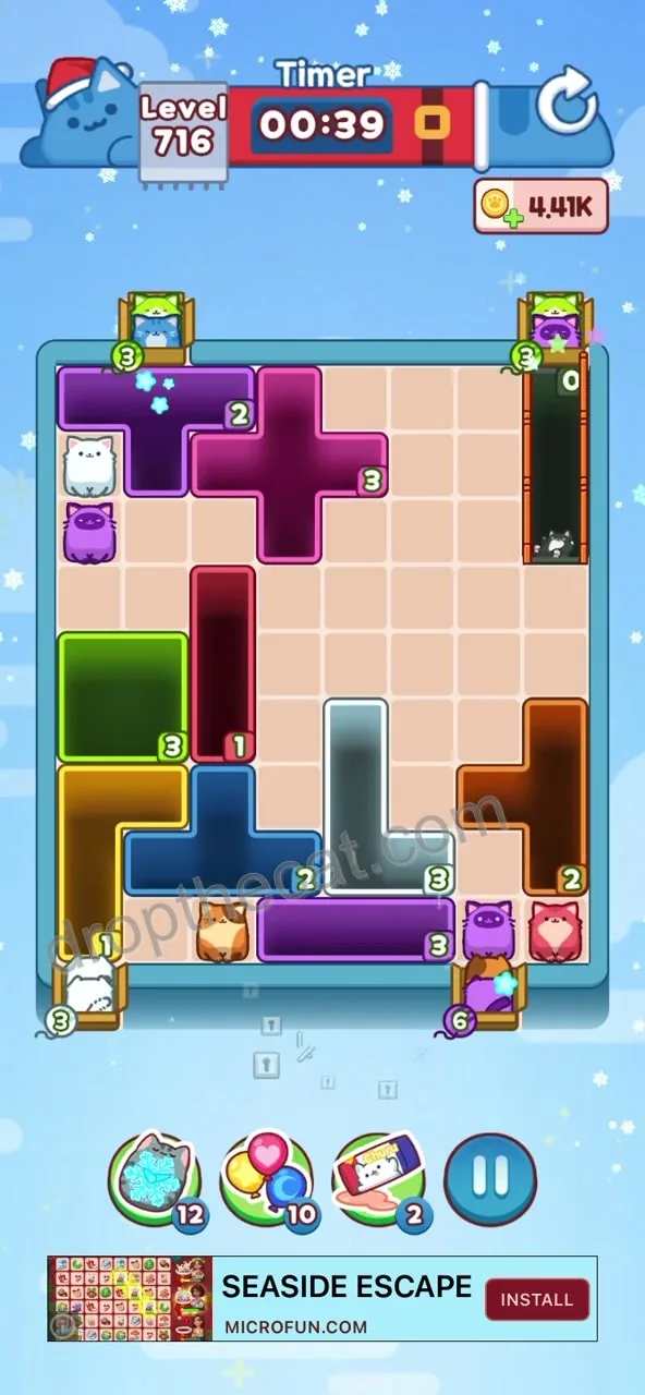 Drop The Cat Level 716 step 3