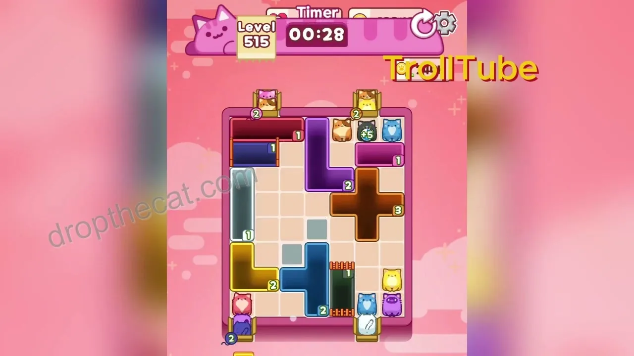 Drop The Cat Level 515 step 3