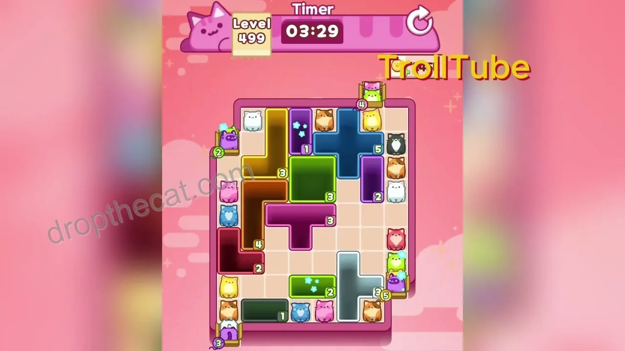 Drop The Cat Level 499 step 2
