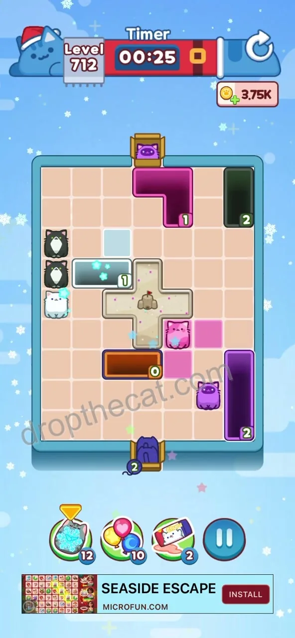 Drop The Cat Level 712 step 3