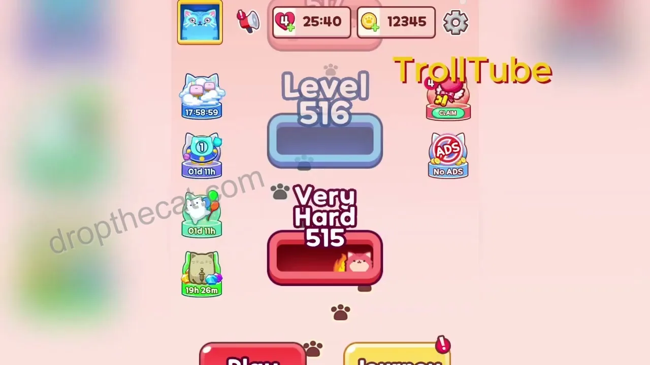 Drop The Cat Level 514 step 3