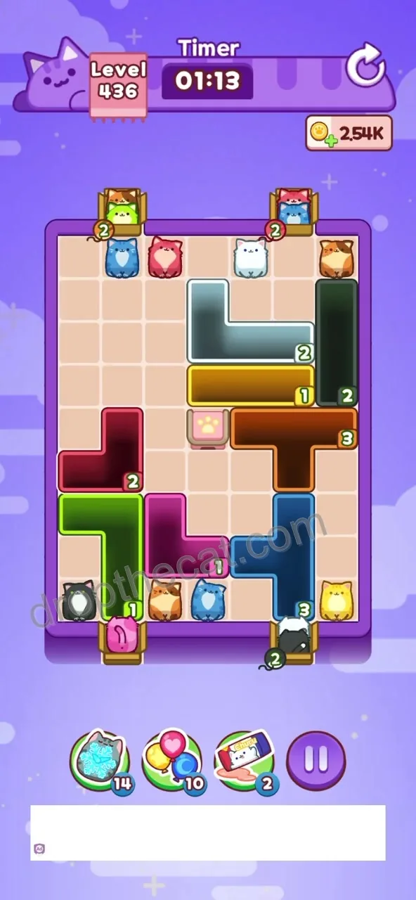 Drop The Cat Level 436 step 3