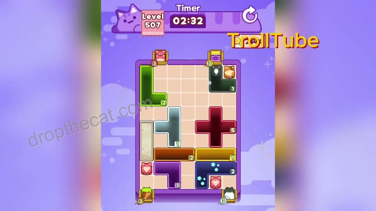 Drop The Cat Level 507 step 3