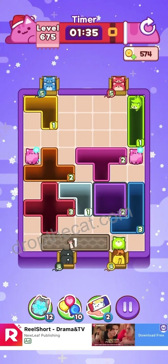 Drop The Cat Level 675 step 3