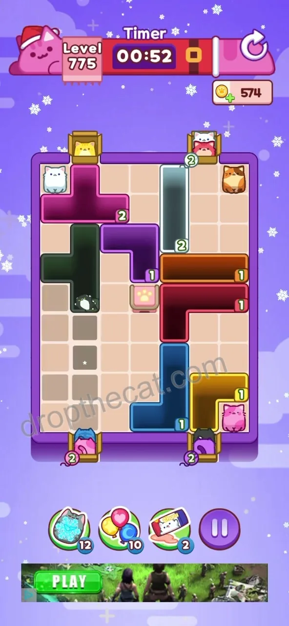 Drop The Cat Level 775 step 3