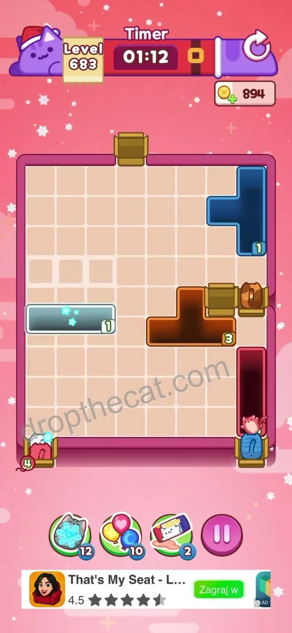 Drop The Cat Level 683 step 3