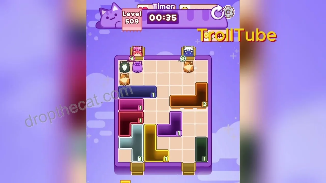 Drop The Cat Level 509 step 3