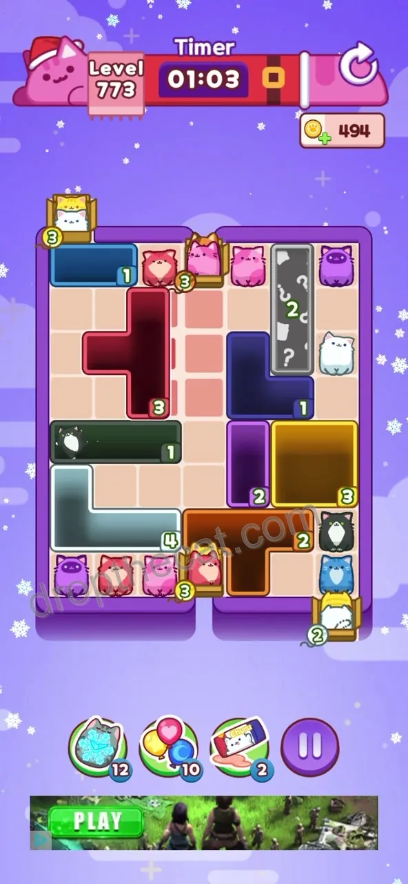 Drop The Cat Level 773 step 3
