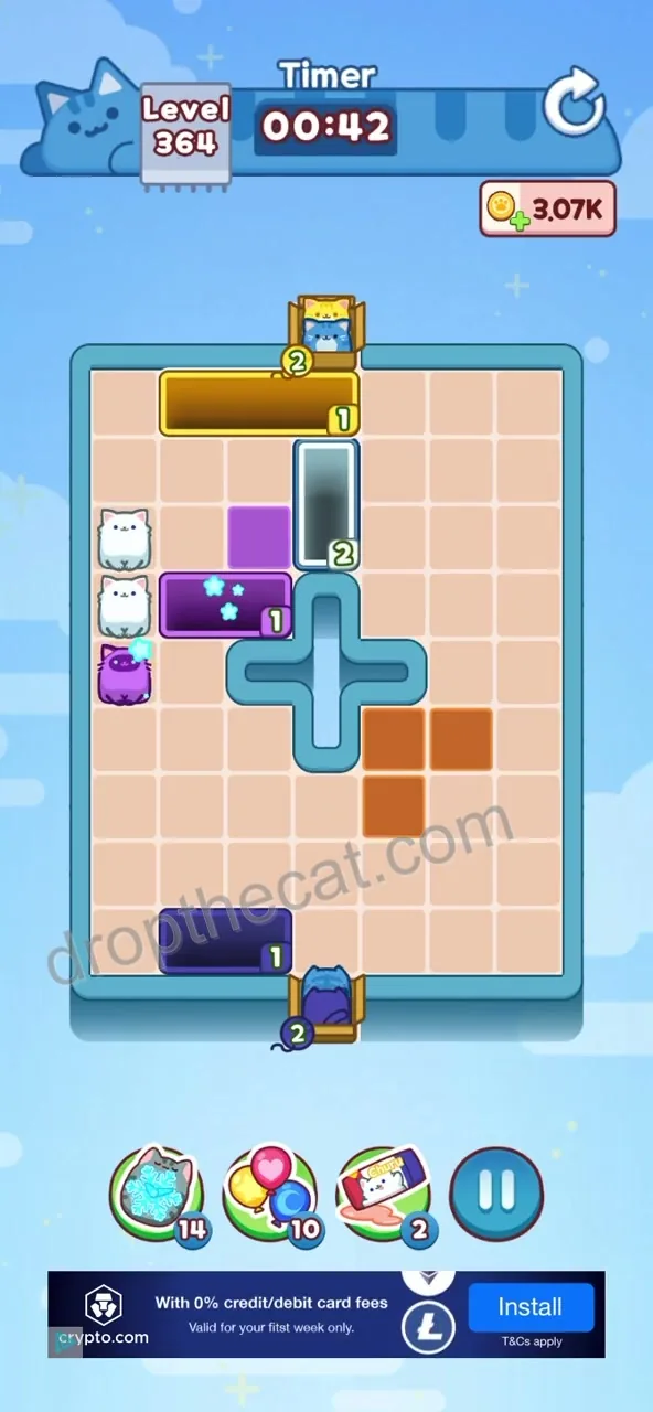 Drop The Cat Level 364 step 3
