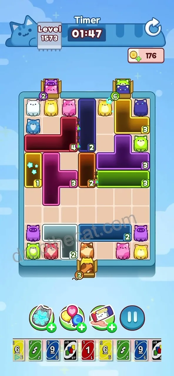 Drop The Cat Level 1573 step 2