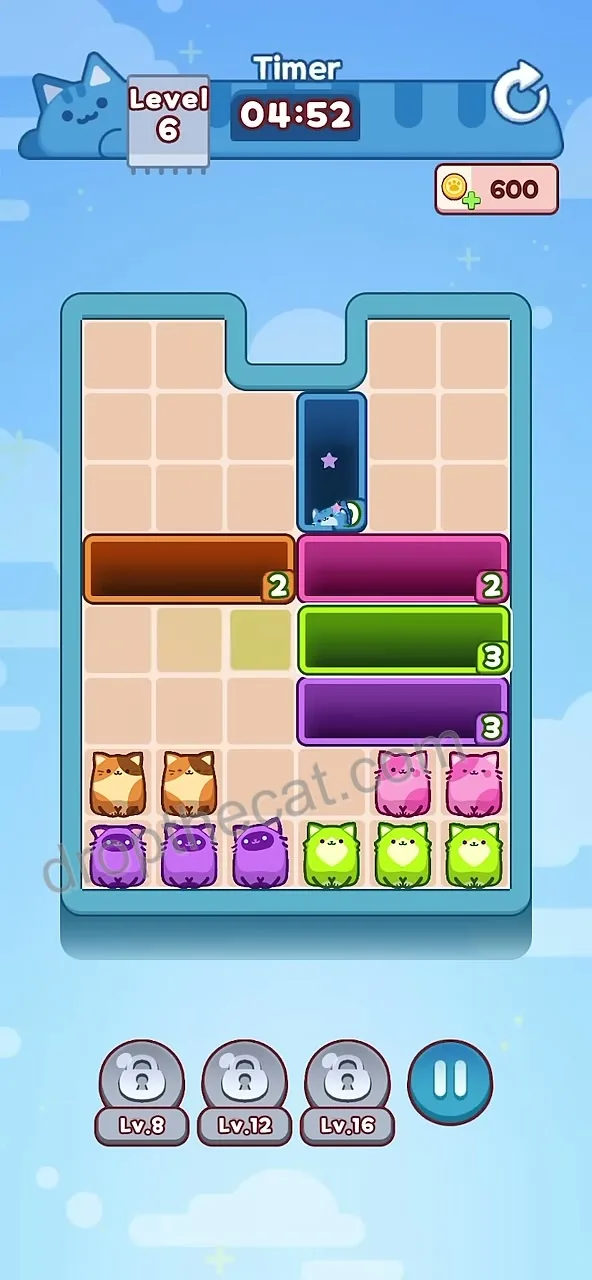 Drop The Cat Level 6 step 3