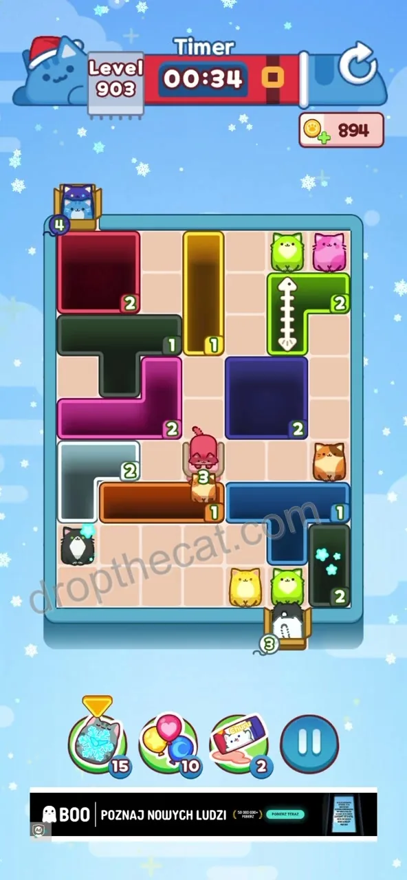 Drop The Cat Level 903 step 3