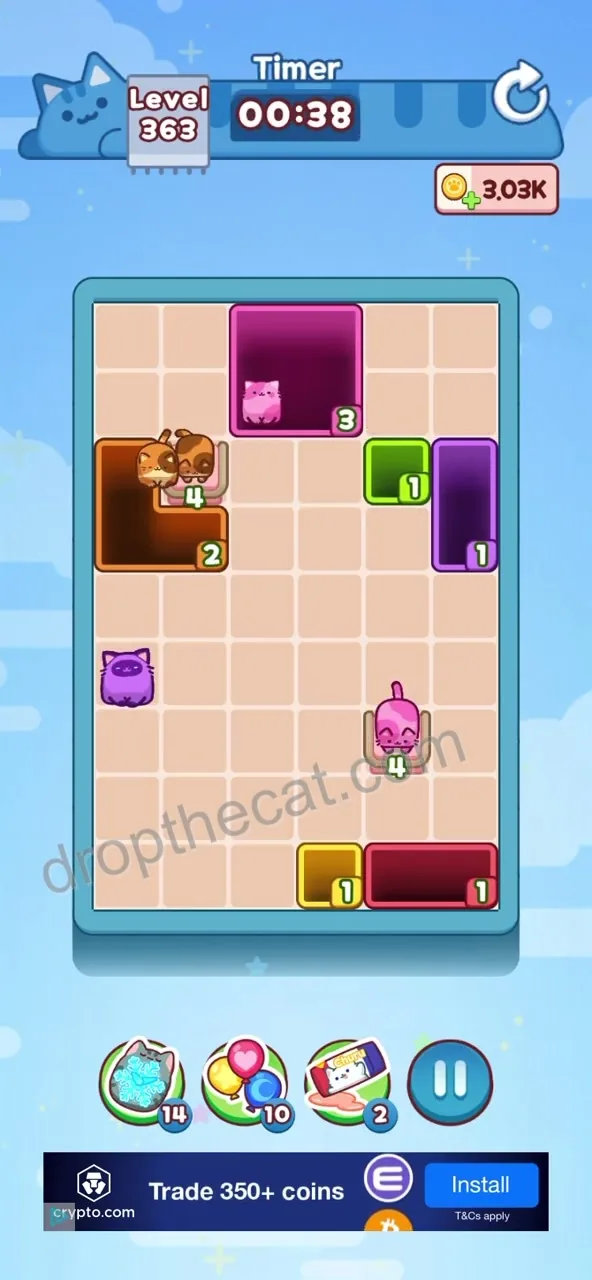 Drop The Cat Level 363 step 3