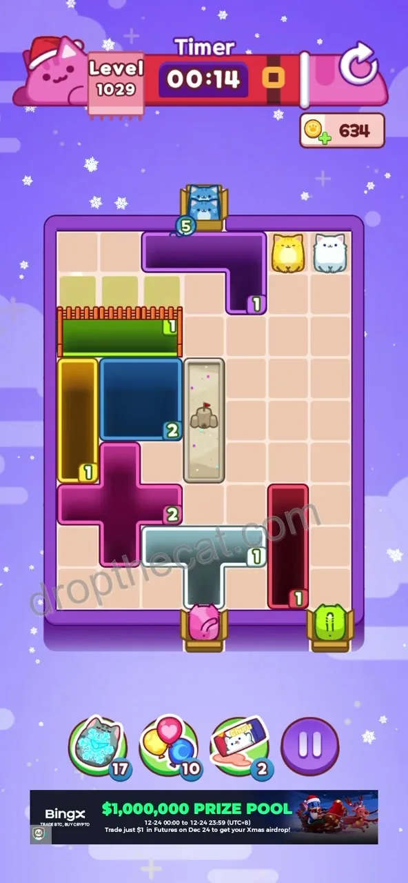 Drop The Cat Level 1029 step 4