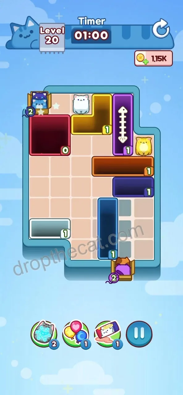 Drop The Cat Level 20 step 4