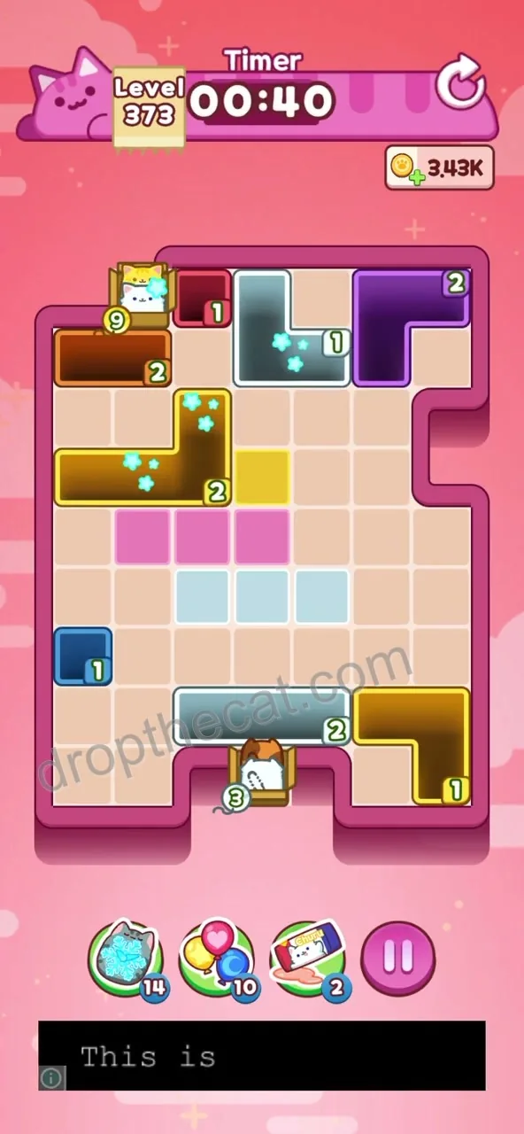 Drop The Cat Level 373 step 3