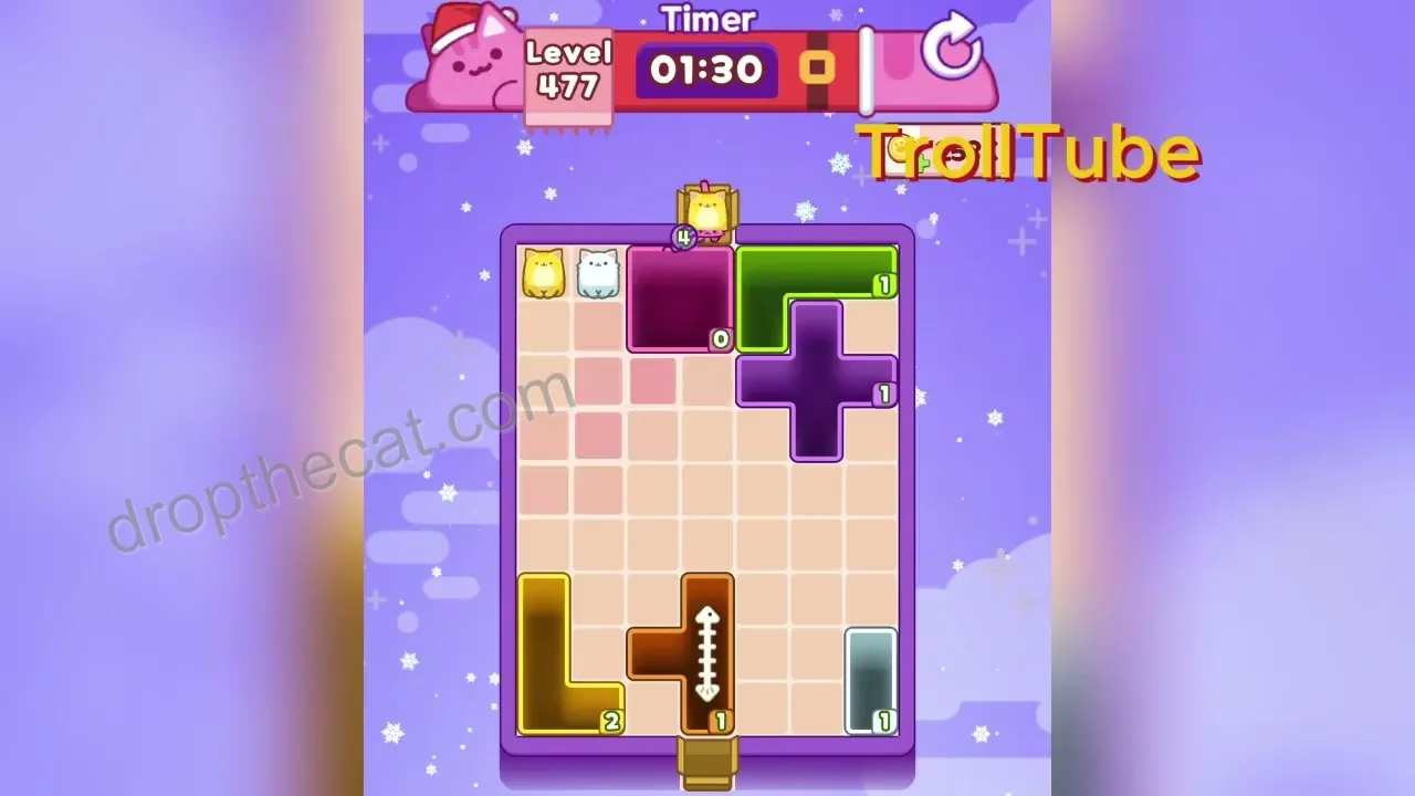 Drop The Cat Level 477 step 3
