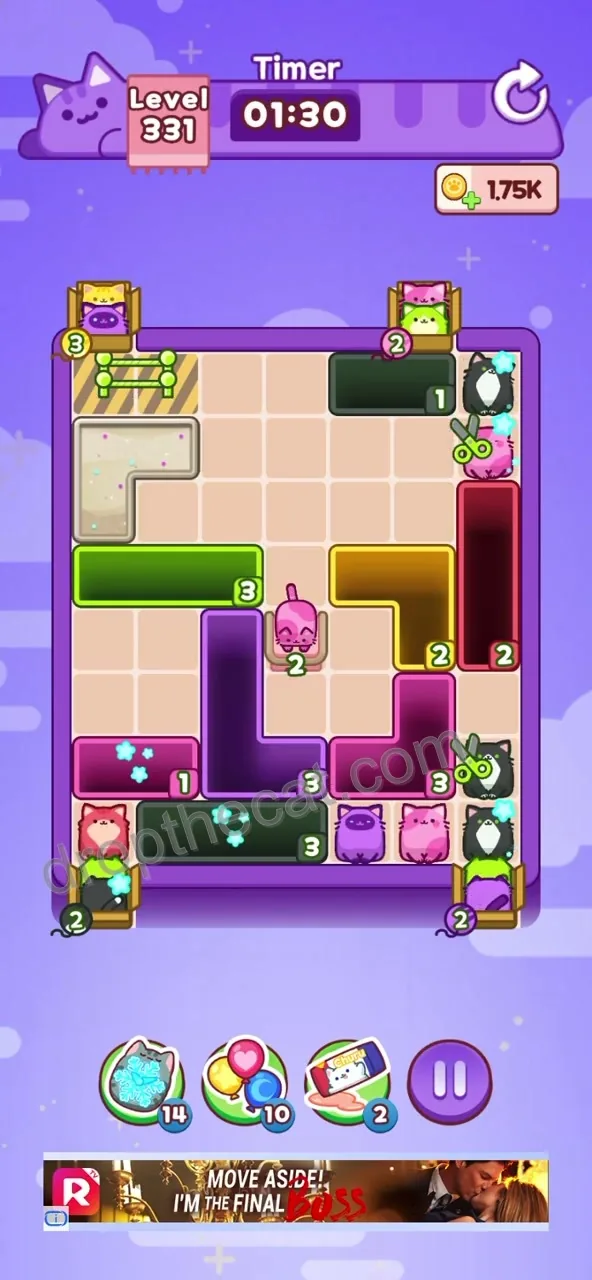 Drop The Cat Level 331 step 2